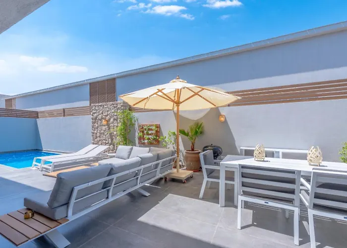 Tropical 2br Paradise In Bali, El Gouna. Pool, Patio & Bbq Apartman